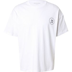 Jjdragon Tee Ss Crew Neck, wit, S