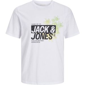 Jack & Jones - T-shirt - Zwart - Katoen - Normale Pasvorm