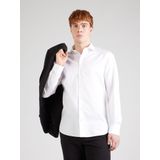 Slhslim-Ethan T-shirt Ls Spread Noos, Blanc éclatant., S