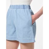 PIECES - PCTULA MW PULL UP - Denim Shorts - Dames - Bermuda Shorts