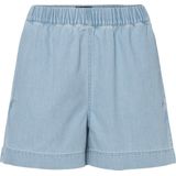 PIECES - PCTULA MW PULL UP - Denim Shorts - Dames - Bermuda Shorts