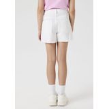 NAME IT - Short - Wit - Katoen