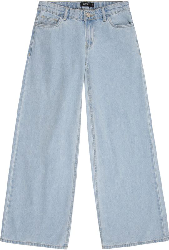 Nlfkizza - DNM Lw Noos - Wijde Broek - Lichtblauw - Jeans