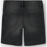 Name It - Nkmsilas Slim L Dnm - Korte Broek - Donkergrijs Denim - Slim Fit