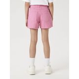 Korte broeken - Mom Fit Shorts - Twill - Met Verstelbare Taille