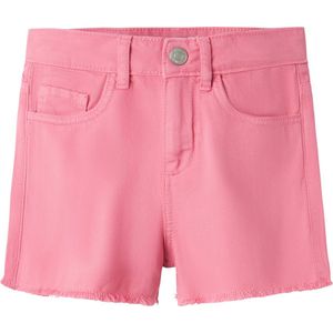 Korte broeken - Mom Fit Shorts - Twill - Met Verstelbare Taille