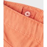Korte broeken - Mom Fit Shorts - Twill - Met Verstelbare Taille