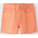 Korte broeken - Mom Fit Shorts - Twill - Met Verstelbare Taille
