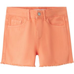 Korte broeken - Mom Fit Shorts - Twill - Met Verstelbare Taille