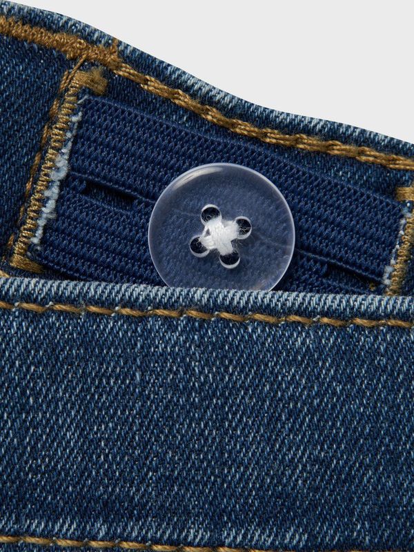 NAME IT - MINI - Korte Broek - Verstelbare Taille - Slim Fit - 5-Pocket Stijl