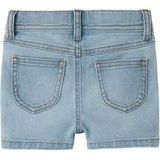 NAME IT - MINI NMFSALLI - Korte Broek - Lichtblauw - Slanke Pasvorm