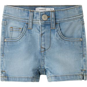 NAME IT - MINI NMFSALLI - Korte Broek - Lichtblauw - Slanke Pasvorm
