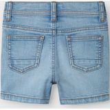 Name It mini jongens short SILAS Light Blue Denim Slim Fit