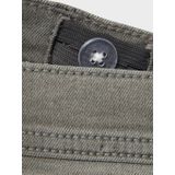 Name It mini jongens short SILAS Light Grey Denim Slim Fit