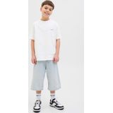 JACK & JONES - T-shirt - Wit - 100% Katoen - Korte Mouwen