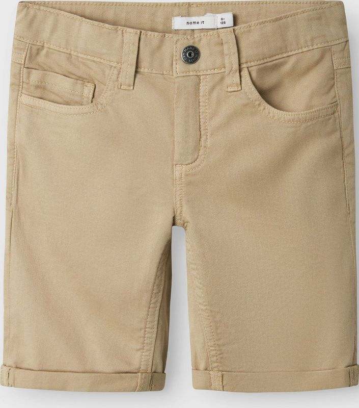 NAME IT KIDS - NKMSILAS ISAK - Korte Broek - Zandkleur