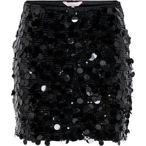 Onljadel - Korte Rok - Plooirok - Met Pailletten Detail