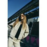 Noisy may Jas Nmeddi Bomber Jacket Fwd Noos 27032203 Silver Lining Dames