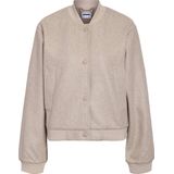 Noisy may Jas Nmeddi Bomber Jacket Fwd Noos 27032203 Silver Lining Dames