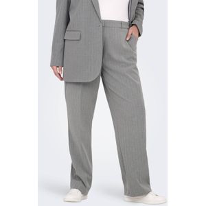 ONLY CARMAKOMA - Straight Regular Waist Broek - Dames - Polyester