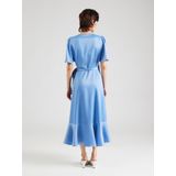 Y.A.S. Midi-Jurk in Wikkellook met Strikceintuur - Model Thea