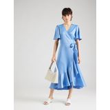 Y.A.S. Midi-Jurk in Wikkellook met Strikceintuur - Model Thea