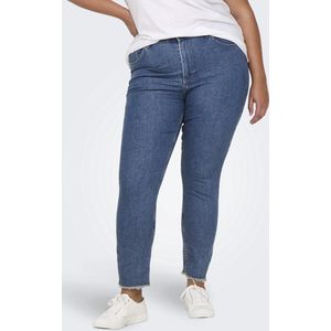 ONLY - CARHush - Jeans - Blauw - Skinny - High Waist - 7/8 Lengte