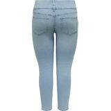 Caranna - High Waist Skinny Fit Jeans - Blauw - Stretchstof