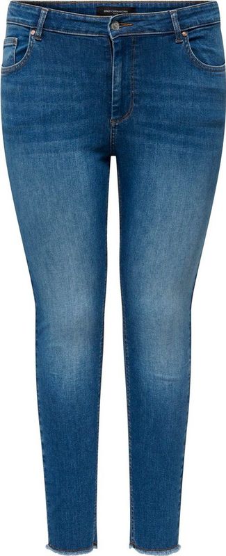 ONLY CARMAKOMA - Skinny Fit Jeans - Blauw - Denim