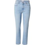ONLY CARMAKOMA - Slim Fit Jeans - Blauw - Katoen - Mid Waist