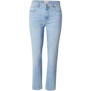 ONLY CARMAKOMA - Slim Fit Jeans - Blauw - Katoen - Mid Waist