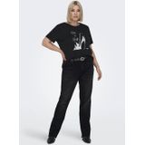 ONLY CARMAKOMA - Straight Fit Jeans - Blauw - Stretchdenim