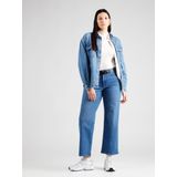 ONLY CARMAKOMA - Wide Fit Jeans - High Waist - Blauw - Katoen