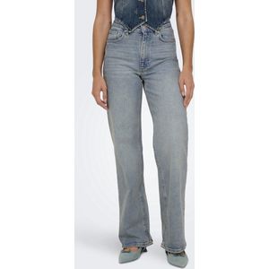 Only - Onljuicy Hw Wide Tint Dot443 Dnm - Dames - Jeans