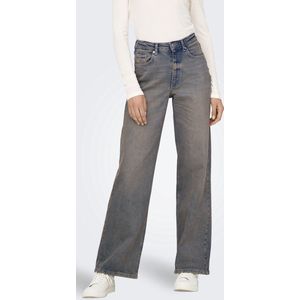 Only - Onljuicy Hw Wide Tint Dot322 Dnm - Dames - Jeans