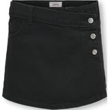 ONLY GIRLS - Strokenrok - Blauw - Katoen - Knoopsluiting