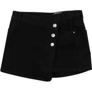 ONLY GIRLS - Strokenrok - Blauw - Katoen - Knoopsluiting