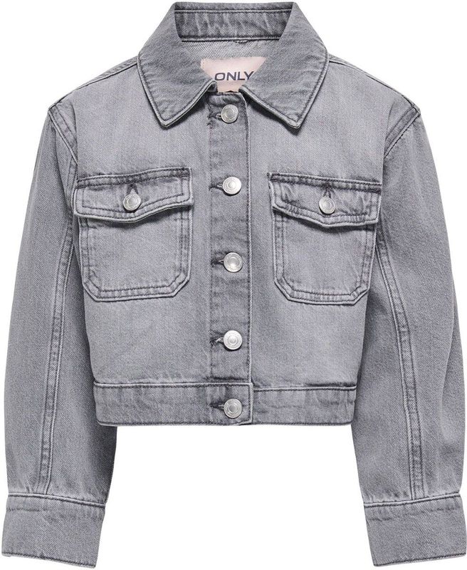 ONLY GIRLS - Denim Jas - Blauw - Denim
