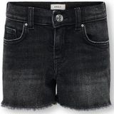 KIDS ONLY - KOGROBYN EX VINT DNM SHORTS - Washed Black - Regular Fit