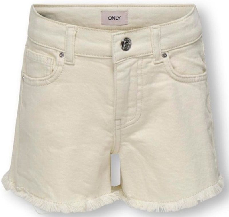 ONLY GIRLS - Denim Shorts - Kleurig - Knoopsluiting - Achterzakken