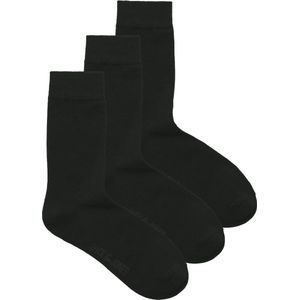 Jack & Jones - JACORDINARY SOCKS - Vrijetijdssokken - Zwart - Set van 3 paar