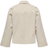 ONLY CARMAKOMA - Trenchcoat - Omkeerbaar - Lange Mouwen - Zwart