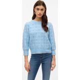 Vmnewleonor - Gebreide Pullover - O-hals - 3/4 Mouwen - Regular Fit