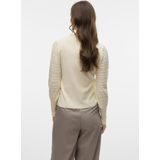 Vero Moda Strickpullover VMHOLLYPOINTELLE LS O-NCK PULLOVE GA BOO