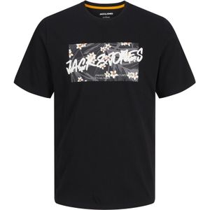 T-shirt - Ronde Hals - Korte Mouwen - Rubberen Print - Standard Fit