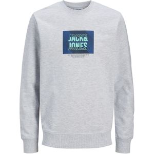 Sweatshirt - Ronde Hals - Lange Mouwen - Geribde Manchetten - Rubberen Print