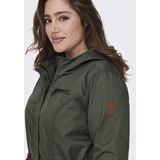 ONLY CARMAKOMA Parka "CARLORCA SPRING CANVAS PARKA OTW NOOS", mit Kapuze
