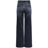 Only - Jeans - Blue Black Denim - 78% Katoen, 20% Gerecycled Katoen, 2% Elastaan