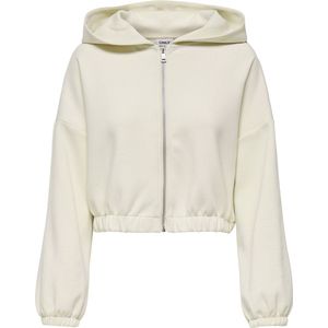 Only - ONLSCARLETT - Hoodie - Birch - Met Capuchon - Ritssluiting