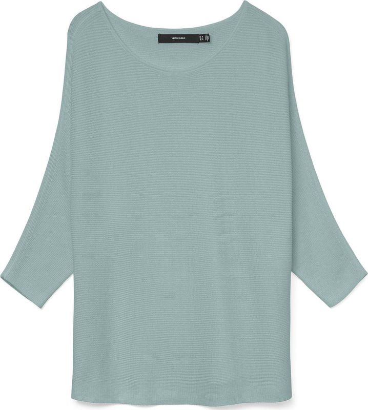 Vero Moda - Nora - Gebreide Trui - Zwart - 63% Polyester, 34% Viscose, 3% Wol